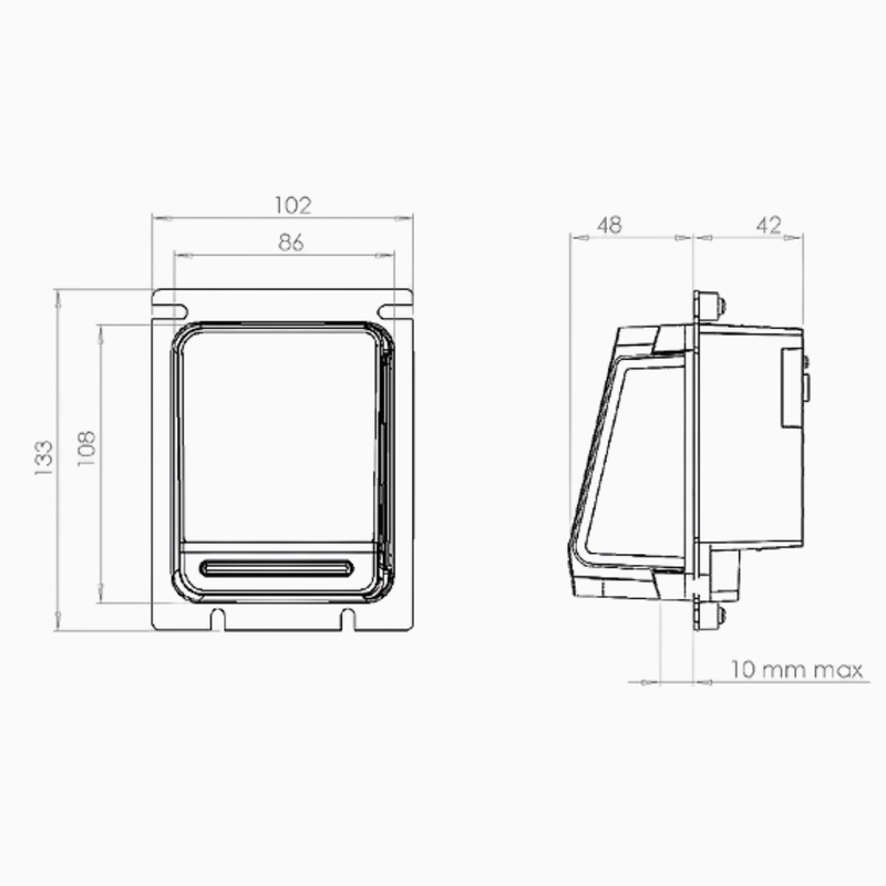 P66 All-in-one Card Reader (4G) KBWBTP660100