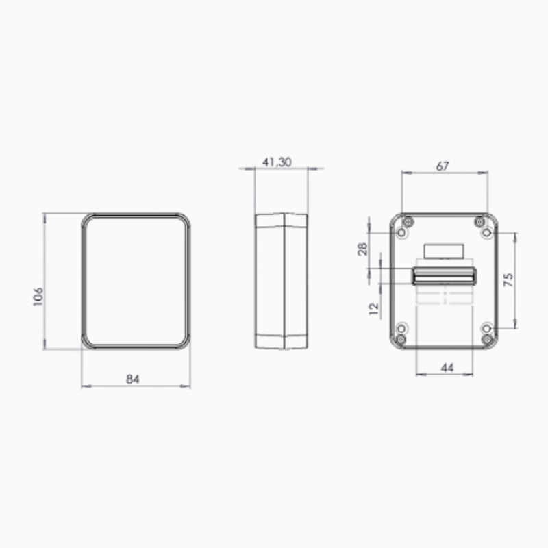 P66 Split Card Reader